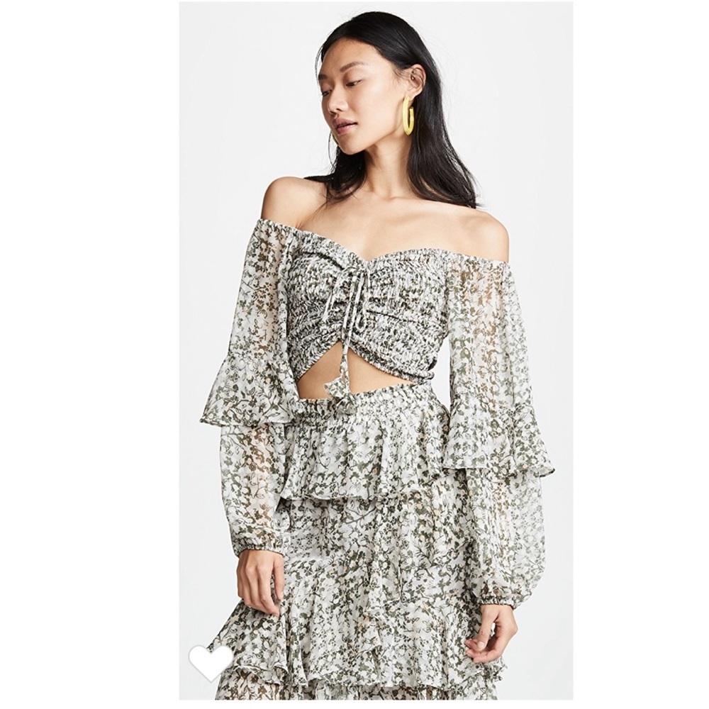MISA Los Angeles*Floral Spectacular Top Med. $238